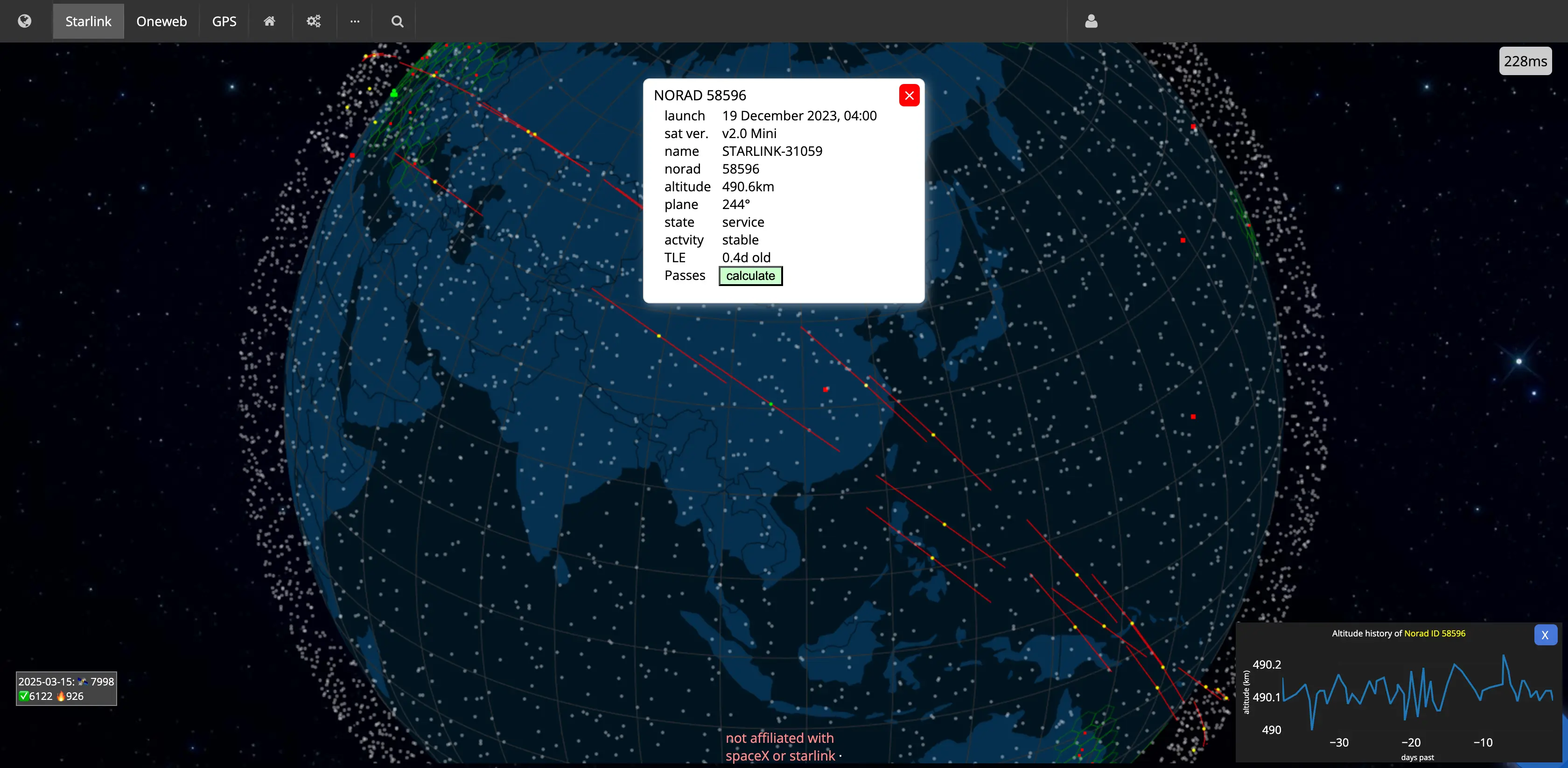Satellite Map Screenshot