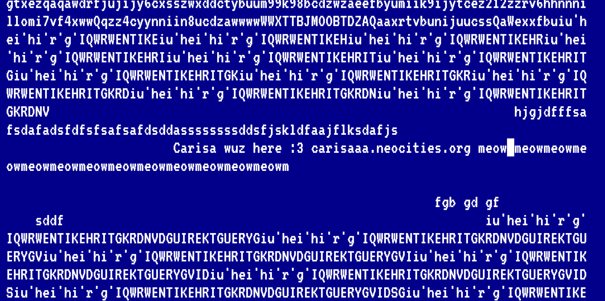 Anon Blue website screenshot