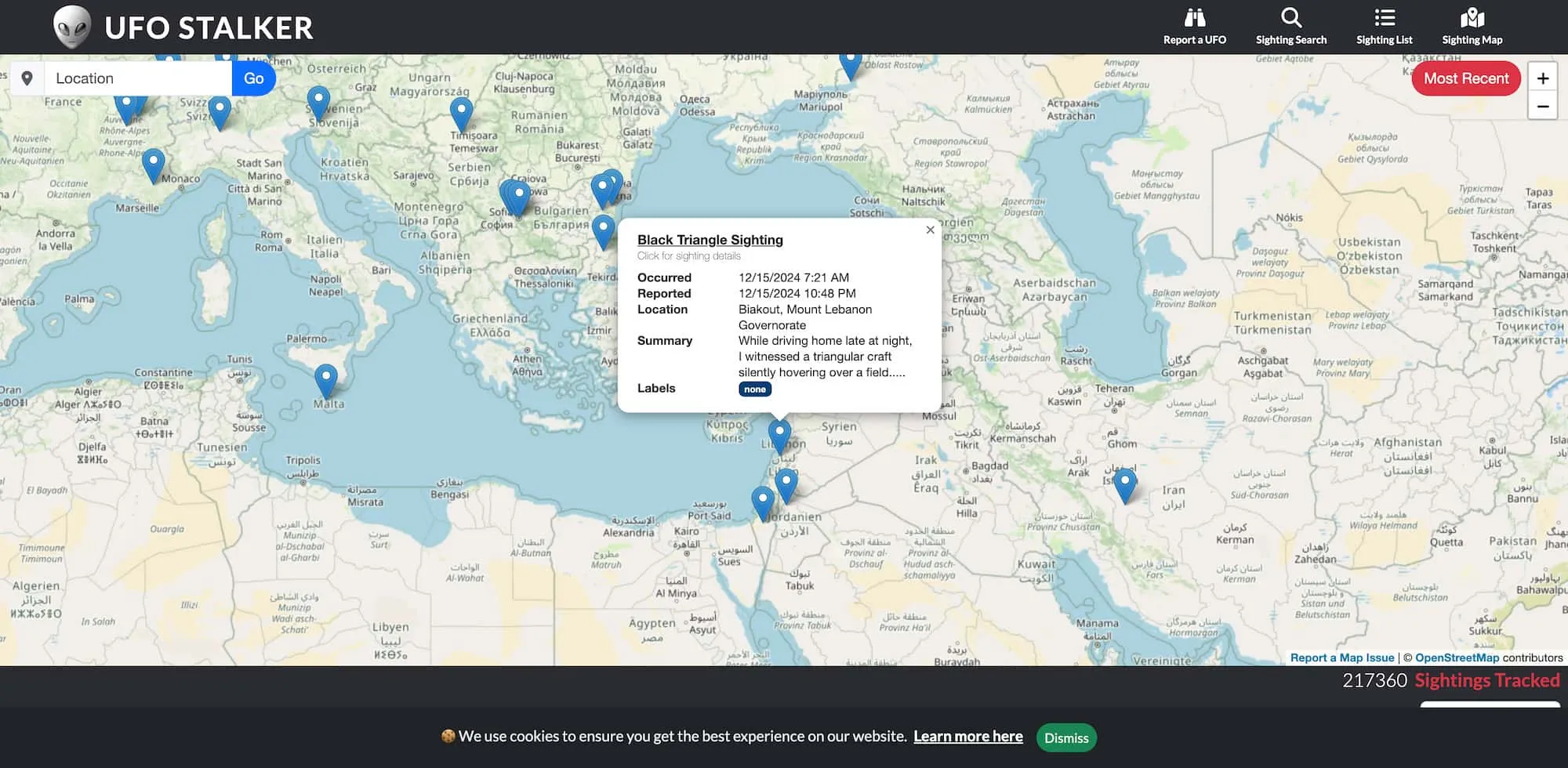UFO Stalker Screenshot